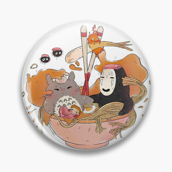 Item preview, Cute kawaii [[totoros and faces]] no -%[ghiblis]%- ramen aways  designed and sold by uwwooshop.