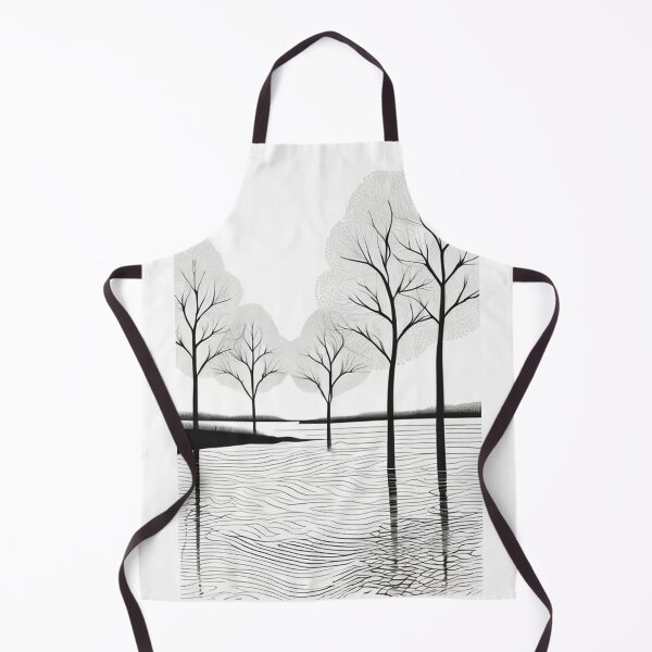 Item preview, Art - Stylized Forest Landscape, M.C. Escher Inspiration designed and sold by Reverso-Design.
