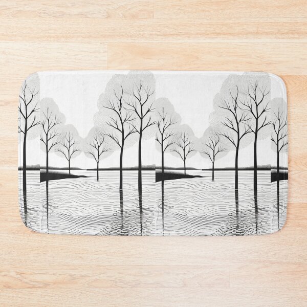 Item preview, Art - Stylized Forest Landscape, M.C. Escher Inspiration designed and sold by Reverso-Design.