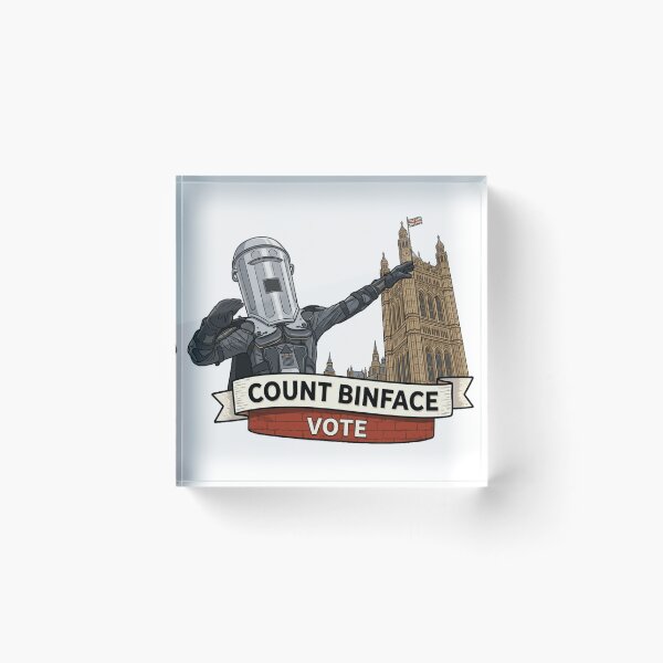 Item preview, Count Binface designed and sold by erkinmaddison.