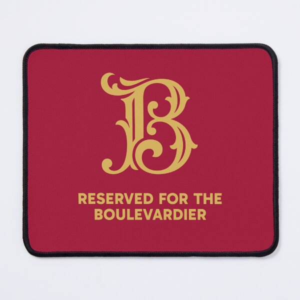 Item preview, Boulevardier Cocktail Monogram Letter B Minimalist Vector Bar Decor designed and sold by Cozy-Old-Pub.