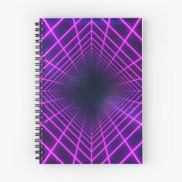 Item preview, Magenta Square Wireframe Tunnel designed and sold by Electric Shock!! Design.
