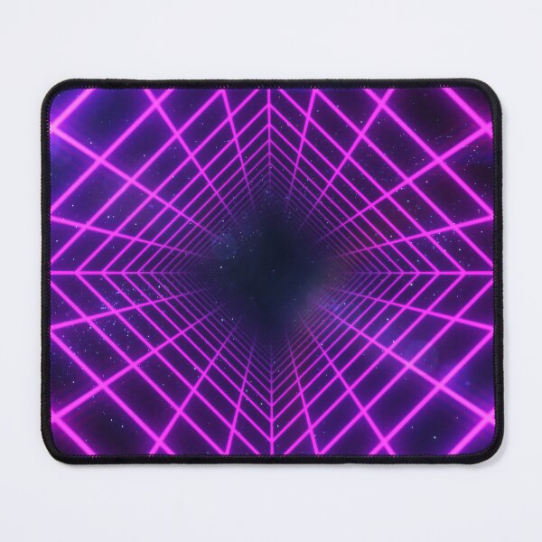 Item preview, Magenta Square Wireframe Tunnel designed and sold by Electric Shock!! Design.