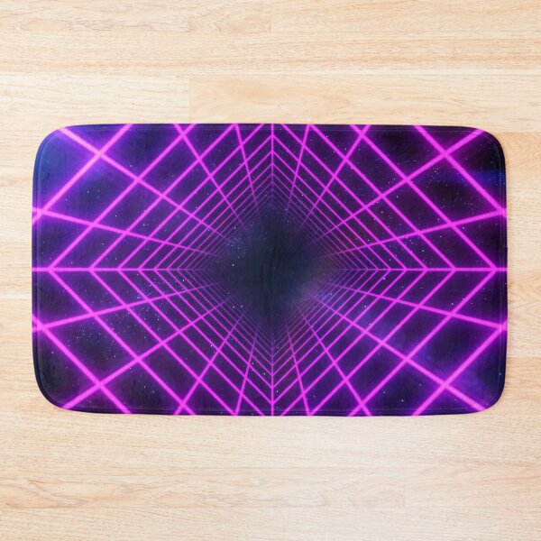 Item preview, Magenta Square Wireframe Tunnel designed and sold by Electric Shock!! Design.