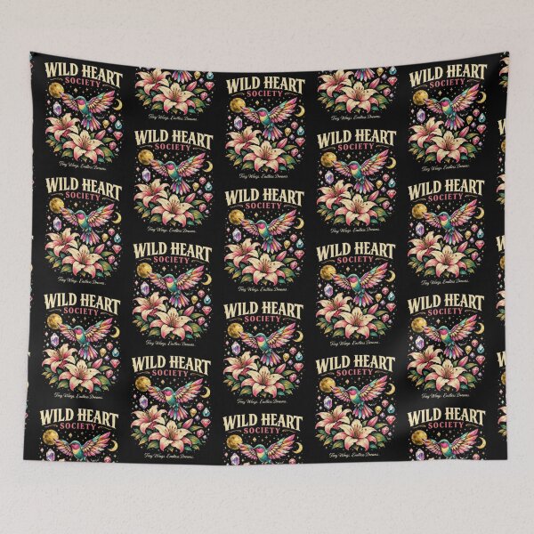 Item preview, Wanderlust Society – Hummingbird Fantasy Art designed and sold by Dogandesighn.