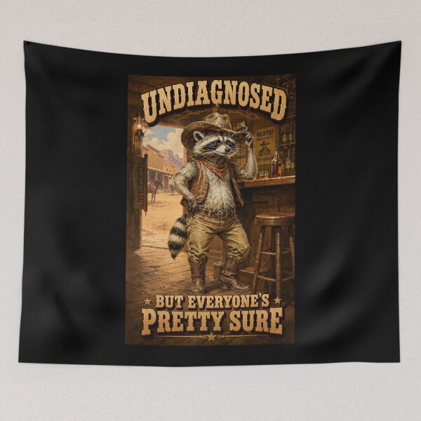 Item preview, Undiagnosed - western designed and sold by AbbyThorns.