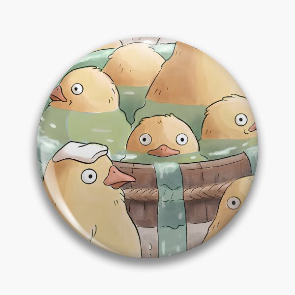 Item preview, Cute kawaii art duck [[kiki's]] -%[ghiblis]%- bath aways designed and sold by uwwooshop.