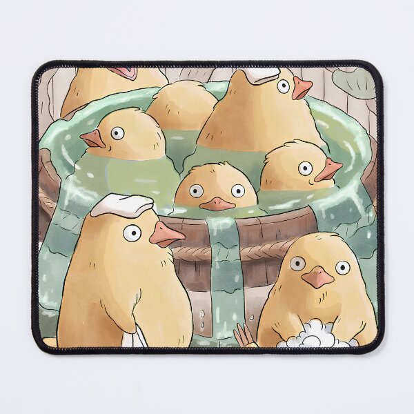 Item preview, Cute kawaii art duck [[kiki's]] -%[ghiblis]%- bath aways designed and sold by uwwooshop.