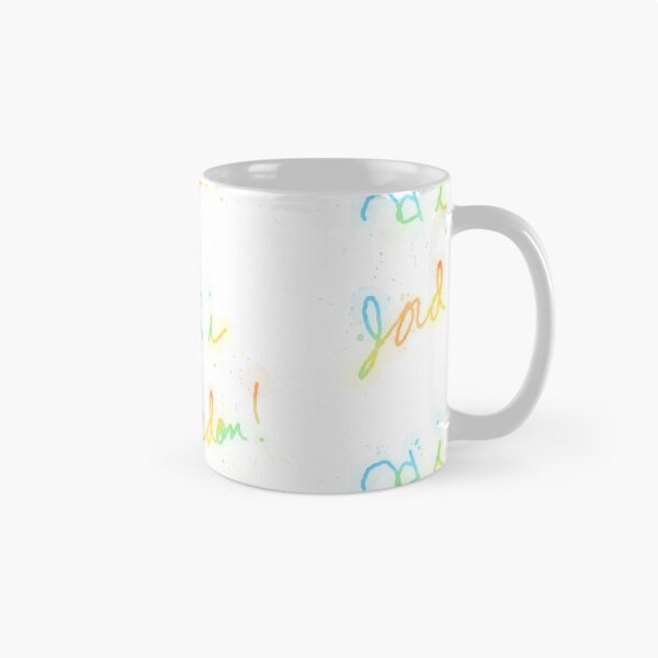 Item preview, Hi Jordon Rainbow Watercolor Cursive Typography designed and sold by KaleChub.