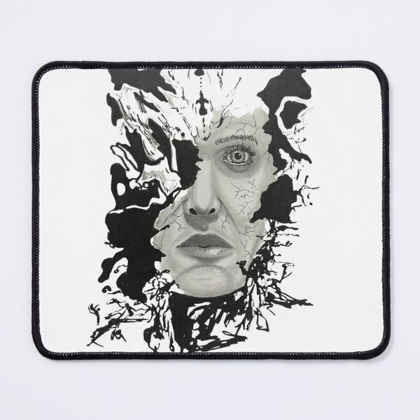Item preview, Ink Splatter Surreal Face designed and sold by jam-66.