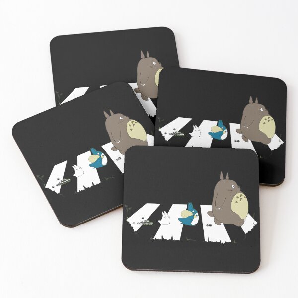 Item preview, Cute kawaii art [[totoros]] -%[ghiblis]%- abbeys roads walk aways  designed and sold by uwwooshop.