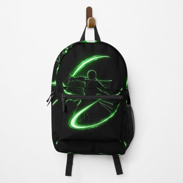 Item preview, Neon Green Triple Blade Samurai Silhouette | Dark Fantasy Anime Style designed and sold by Dyan4.