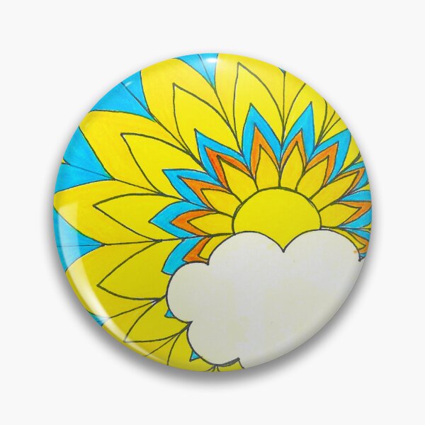 Item preview, Clear and a Little Cloudy Nature Of Mind Color Messy Pencil Drawing designed and sold by BOKEbyTC.