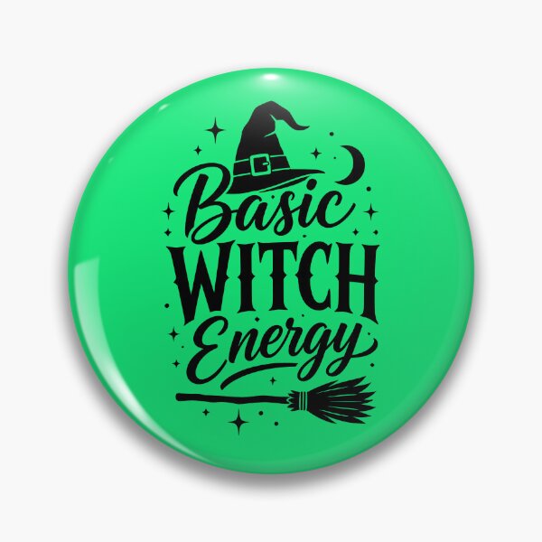 Item preview, Basic Witch Energy – Cute Witchy Aesthetic Halloween Design designed and sold by DesignHouse07.