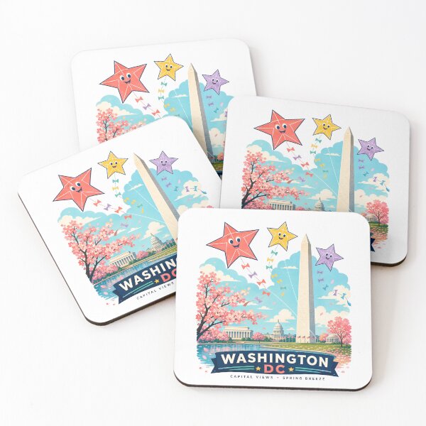 Item preview, Washington DC Spring Breeze – Happy Kite Parade designed and sold by Fenay Designs.