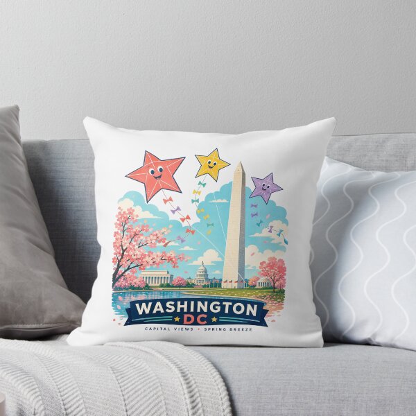 Item preview, Washington DC Spring Breeze – Happy Kite Parade designed and sold by Fenay Designs.