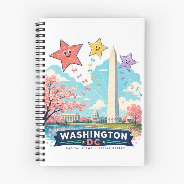 Item preview, Washington DC Spring Breeze – Happy Kite Parade designed and sold by Fenay Designs.