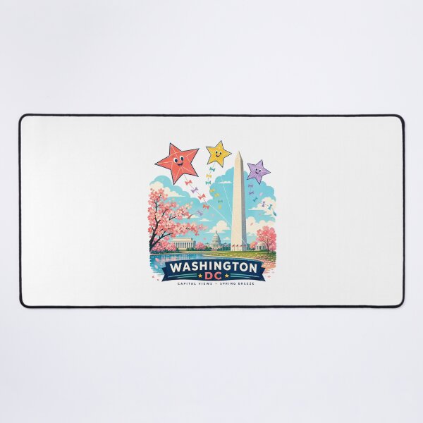 Item preview, Washington DC Spring Breeze – Happy Kite Parade designed and sold by Fenay Designs.
