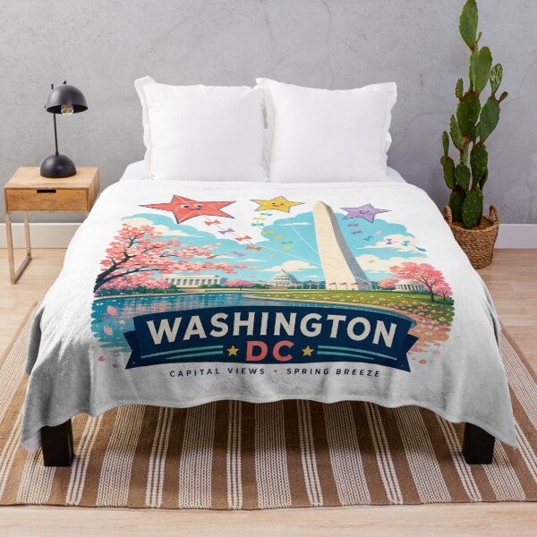 Item preview, Washington DC Spring Breeze – Happy Kite Parade designed and sold by Fenay Designs.