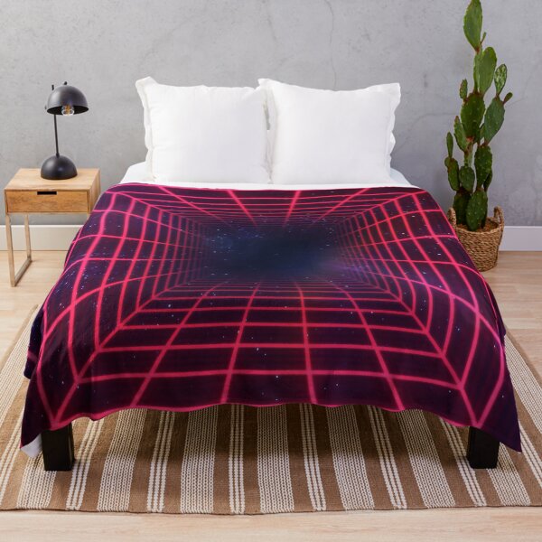 Item preview, Red Square Wireframe Tunnel designed and sold by Electric Shock!! Design.