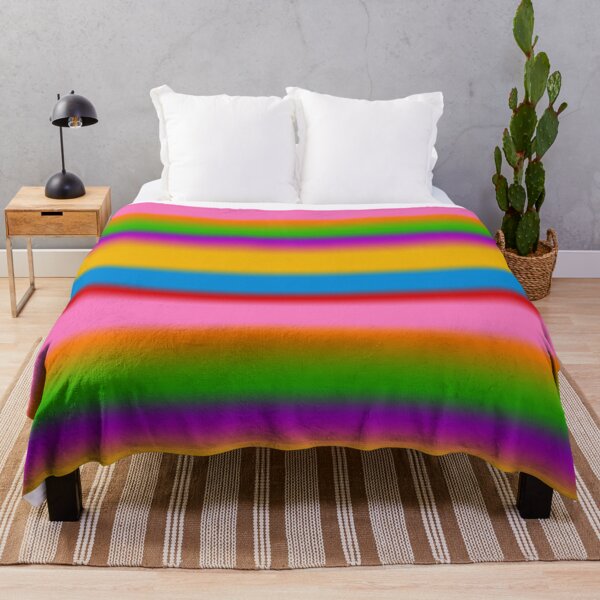 Item preview, Vibrant Multi-Colored Rainbow Gradient Stripes designed and sold by PatternTitan.