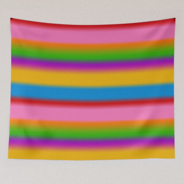 Item preview, Vibrant Multi-Colored Rainbow Gradient Stripes designed and sold by PatternTitan.