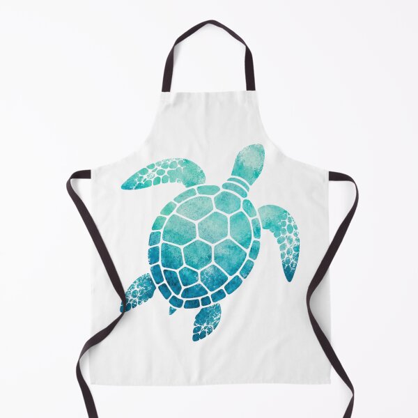 Item preview, Sea Turtle Watercolor Turquoise designed and sold by OTSC.