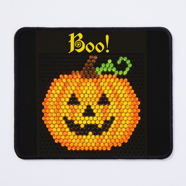 Item preview, Bead Art Halloween Punpkin designed and sold by WJ Cozy Creations.