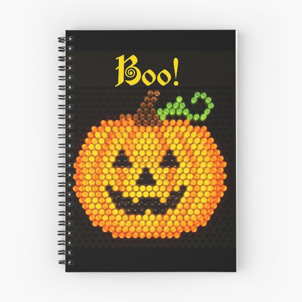 Item preview, Bead Art Halloween Punpkin designed and sold by WJ Cozy Creations.