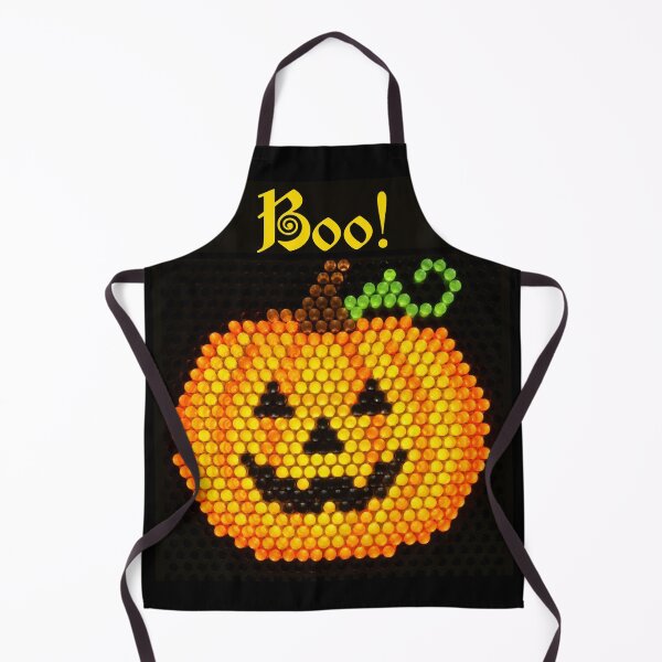 Item preview, Bead Art Halloween Punpkin designed and sold by WJ Cozy Creations.