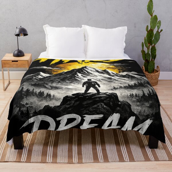 Item preview, Work Hard Dream Big Motivational Mountain designed and sold by NBT-NOVA.