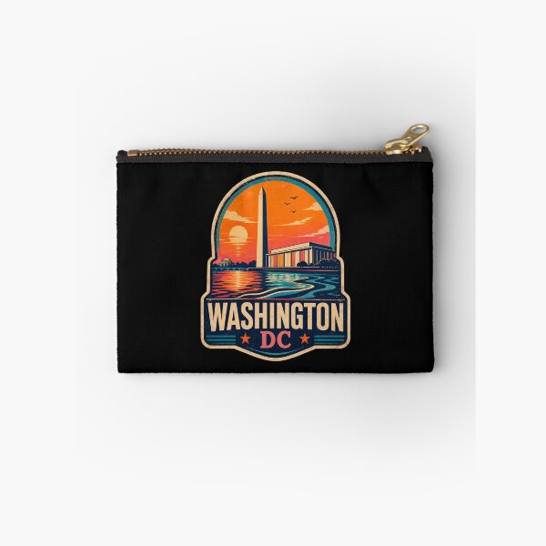 Item preview, Washington DC Sunset Badge – Monument Reflections designed and sold by Fenay Designs.