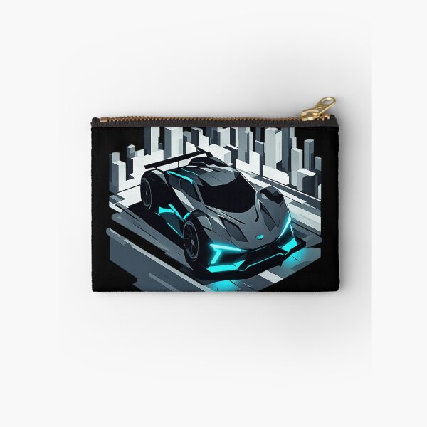 Item preview, Futuristic Neon City Hypercar - Urban Speed Vehicle designed and sold by thepixelcloset.