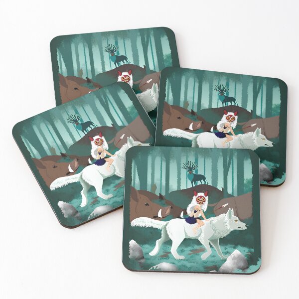 Item preview, Cute kawaii girl [[momonokes]] go -%[ghiblis]%- walk aways forest designed and sold by uwwooshop.