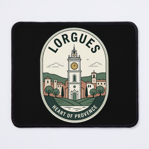 Item preview, Lorgues Heart of Provence Vintage Travel Emblem designed and sold by k3rstman1.
