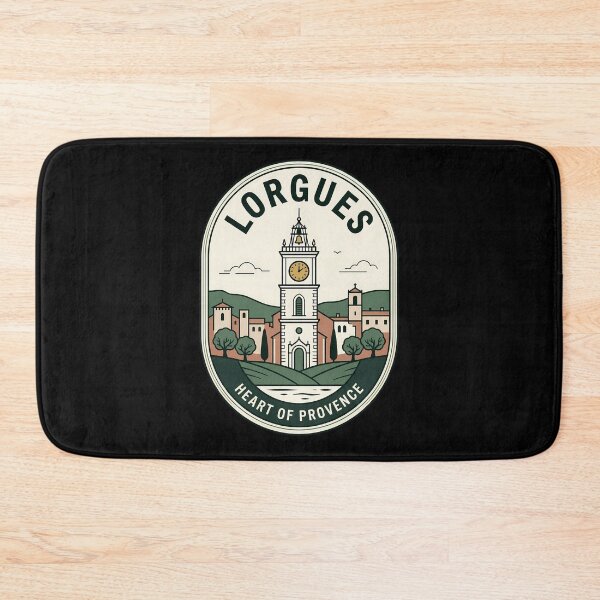 Item preview, Lorgues Heart of Provence Vintage Travel Emblem designed and sold by k3rstman1.