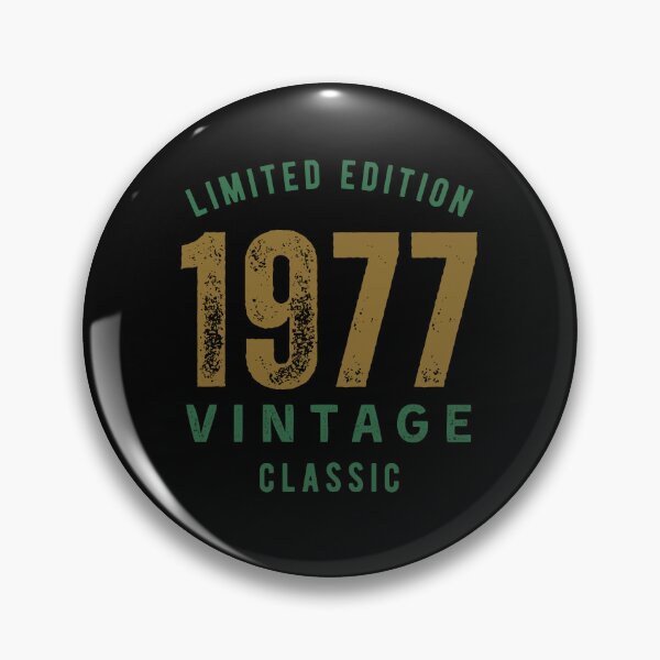 Item preview, Limited Edition 1977 Vintage Classic Birthday Gift Born in 1977 designed and sold by HYPNK.