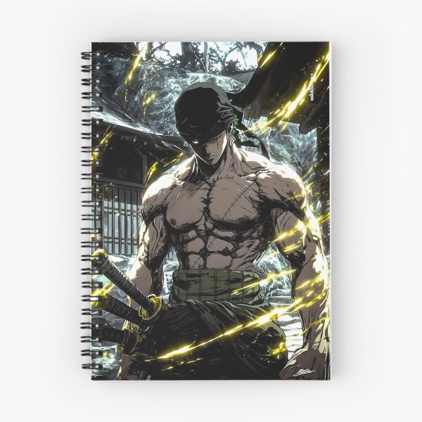 Item preview, Battle-Scarred Three Sword Warrior | Dark Anime Samurai Illustration designed and sold by Dyan4.