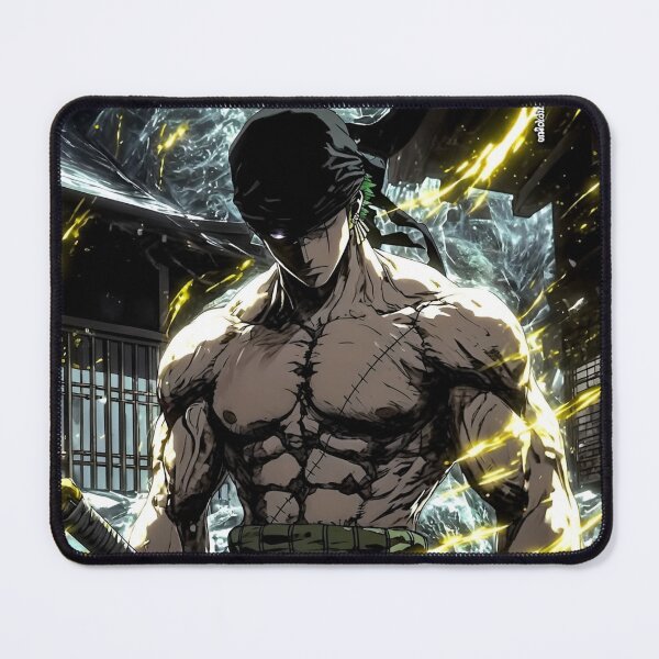 Item preview, Battle-Scarred Three Sword Warrior | Dark Anime Samurai Illustration designed and sold by Dyan4.
