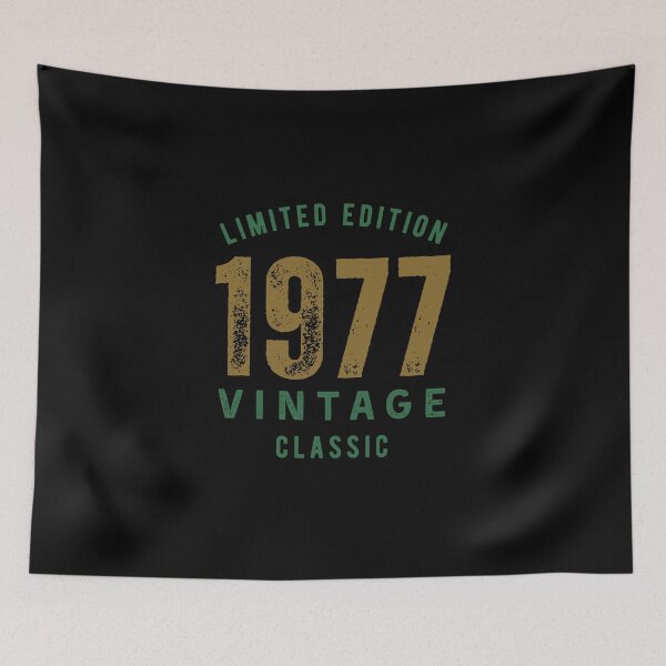 Item preview, Limited Edition 1977 Vintage Classic Birthday Gift Born in 1977 designed and sold by HYPNK.