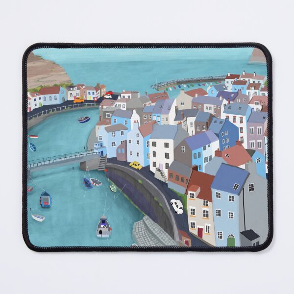 Item preview, Staithes, United Kingdom, Seaside Town by Artist Carla Daly designed and sold by Carla Daly.