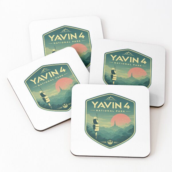 Item preview, Yavin 4 National Park designed and sold by FrontierCosmic.
