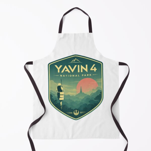 Item preview, Yavin 4 National Park designed and sold by FrontierCosmic.