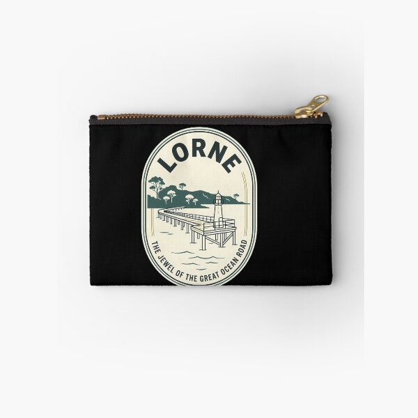 Item preview, Lorne Australia Vintage Travel Emblem Lighthouse Pier designed and sold by k3rstman1.