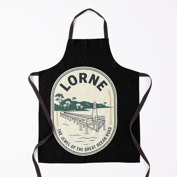 Item preview, Lorne Australia Vintage Travel Emblem Lighthouse Pier designed and sold by k3rstman1.