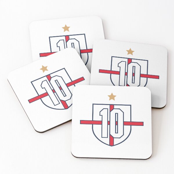 Item preview, Modern Number Ten Football Badge designed and sold by Kune Club.
