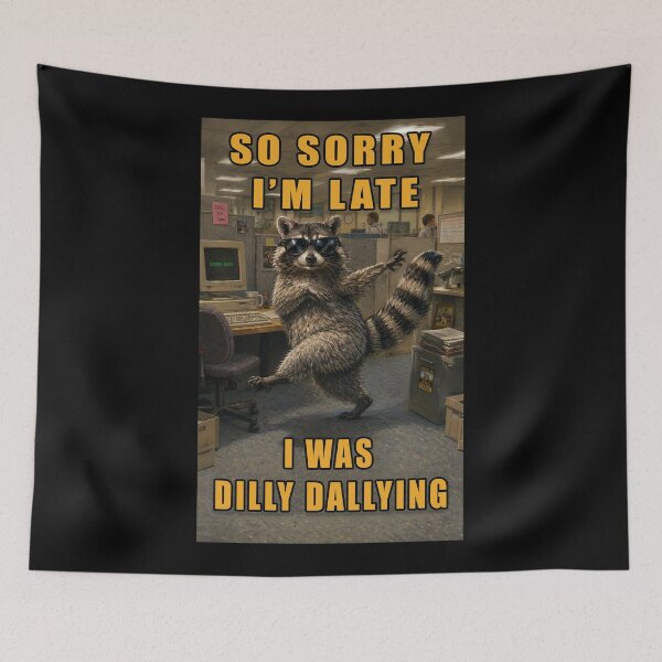 Item preview, Sorry I'm Late designed and sold by AbbyThorns.