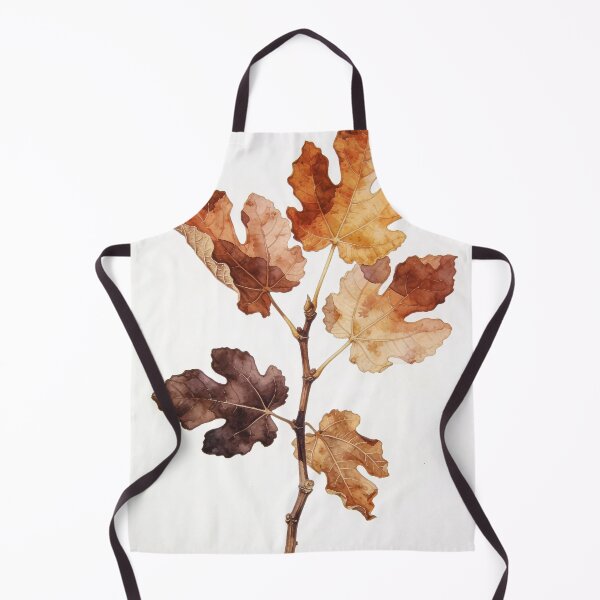 Item preview, Rustic Dried Wild Fig Branch Watercolor - Luxury Terracotta Autumn Botanical Wall Art designed and sold by sana designer.