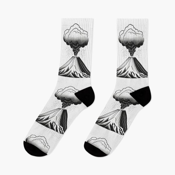 Item preview, Art - Stylized Volcano, Graphic Representation of a Natural Disaster designed and sold by Reverso-Design.