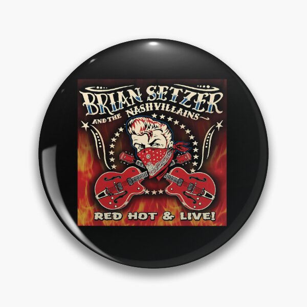 Item preview, Brian Setzer And The Nashvillains Red Hot  Live Essential  designed and sold by Quicklack.